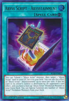 Abyss Script - Abysstainment - BLLR - Ultra Rare