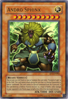 Andro Sphinx (dañada) - EP1 - Ultra Rare