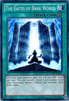 The Gates of Dark World (dañada) - AP01 - Super Rare