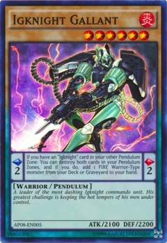 Igknight Gallant - AP08 - Super Rare