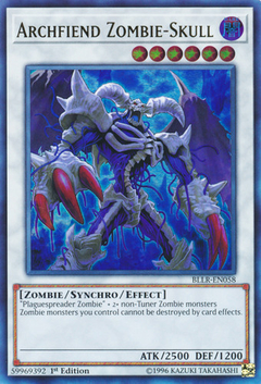 Archfiend Zombie-Skull - BLLR - Ultra Rare