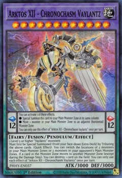 Arktos XII - Chronochasm Vaylantz - PHHY - Super Rare