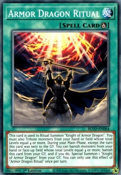 Armor Dragon Ritual - BLVO - Common