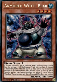 Armored White Bear - BLAR - Secret Rare