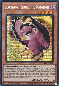 Blackwing - Shamal the Sandstorm - MP23 - Prismatic Secret Rare