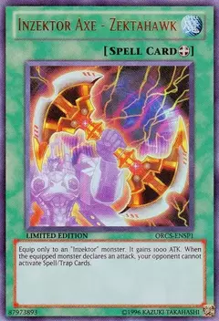 Inzektor Axe - Zektahawk - ORCS - Ultra Rare