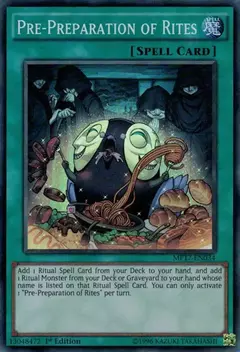 Pre-Preparation of Rites - MP17 - Super Rare