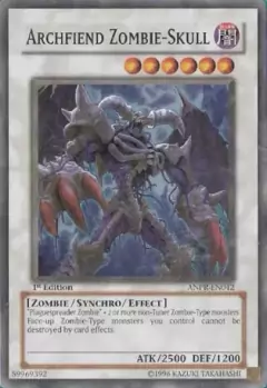 Archfiend Zombie-Skull - ANPR - Super Rare