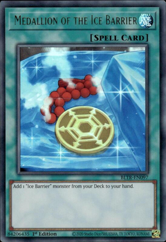 Medallion of the Ice Barrier - BLTR - Ultra Rare