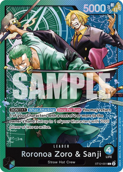 Roronoa Zoro & Sanji - ST12-001 - L