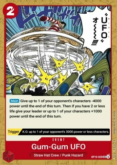 Gum-Gum UFO - OP10-020 - UC - comprar online