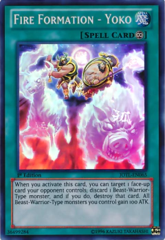 Fire Formation - Yoko - JOTL - Super Rare
