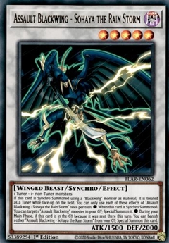 Assault Blackwing - Sohaya the Rain Storm - BLAR - Ultra Rare