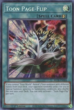 Toon Page-Flip - BLCR - Secret Rare
