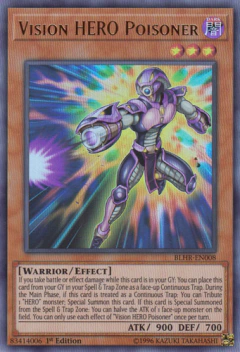 Vision HERO Poisoner - BLHR - Ultra Rare