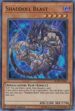 Shaddoll Beast - BLHR - Ultra Rare