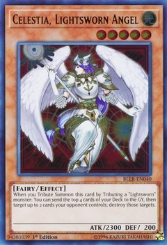 Celestia, Lightsworn Angel - BLLR - Ultra Rare