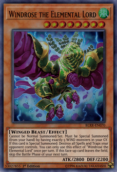 Windrose the Elemental Lord - BLRR - Ultra Rare