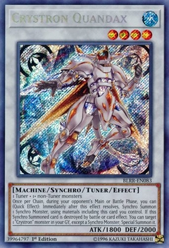 Crystron Quandax - BLRR - Secret Rare