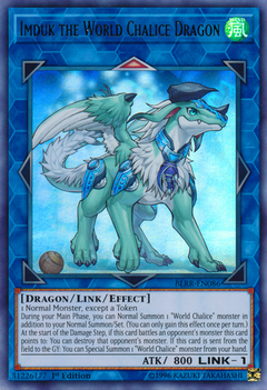 Imduk the World Chalice Dragon - BLRR - Ultra Rare