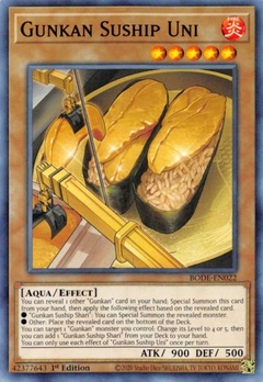 Gunkan Suship Uni - BODE - Common