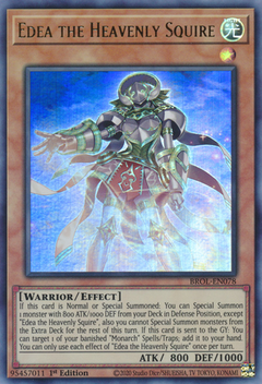 Edea the Heavenly Squire - BROL - Ultra Rare