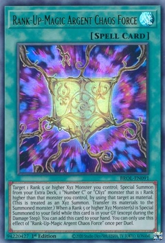 Rank-Up-Magic Argent Chaos Force - BROL - Ultra Rare