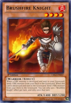Brushfire Knight - CBLZ - Rare