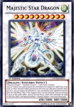 Majestic Star Dragon - DP10 - Rare