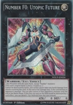 Number F0: Utopic Future - WSUP - Secret Rare