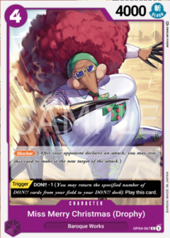 Miss.MerryChristmas(Drophy) - OP04-067 - C