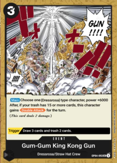 Gum-Gum King Kong Gun - OP04-093 - UC