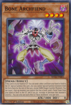 Bone Archfiend - SDCK - Common
