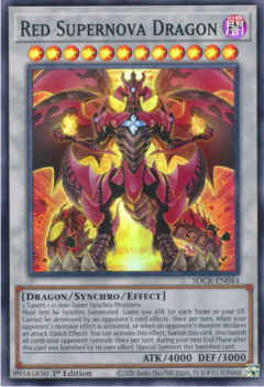 Red Supernova Dragon - SDCK - Super Rare