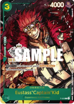 Eustass"Captain"Kid (Store Championship Vol. 2 Winner) - P-003- P