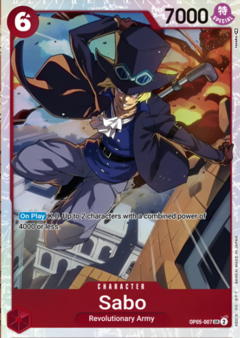 Sabo - OP05-007 - SR