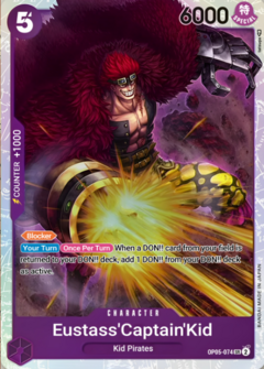 Eustass"Captain"Kid - OP05-074 - SR