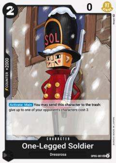 One-Legged Toy Soldier - OP05-081 - UC