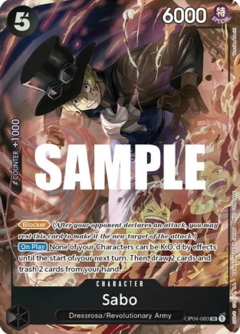 Sabo (Sealed Battle 2023 Vol. 1) (PRIZE CARD!) - OP04-083 - SR