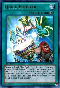 Quick Booster (dañada) - CBLZ - Ultra Rare