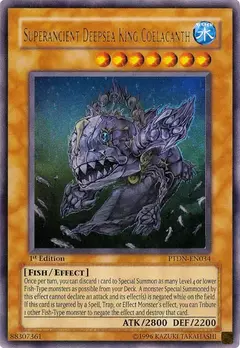 Superancient Deepsea King Coelacanth - PTDN - Ultra Rare