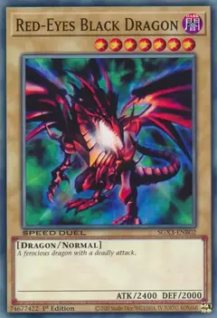 Red-Eyes Black Dragon - SDDC - Common