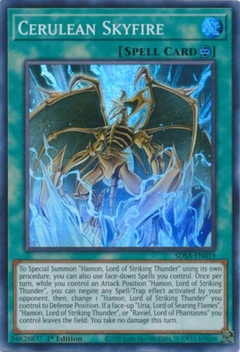 Cerulean Skyfire - SDSA - Super Rare