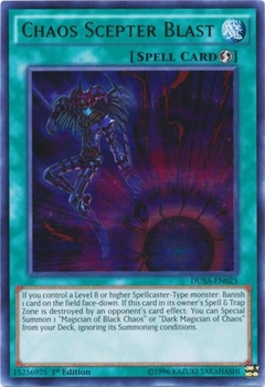 Chaos Scepter Blast - DUSA - Ultra Rare