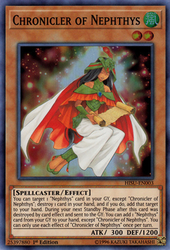 Chronicler of Nephthys - HISU - Super Rare