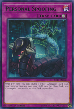 Personal Spoofing - CIBR - Rare