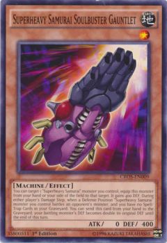 Superheavy Samurai Soulbuster Gauntlet - CROS - Common