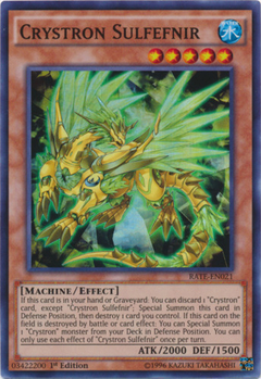Crystron Sulfefnir - RATE - Super Rare