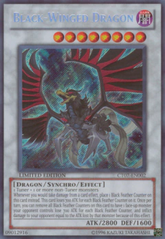 Black-Winged Dragon (dañada) - CT07 - Secret Rare