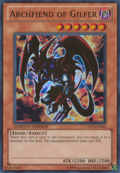 Archfiend of Gilfer (dañada) - CT07 - Super Rare